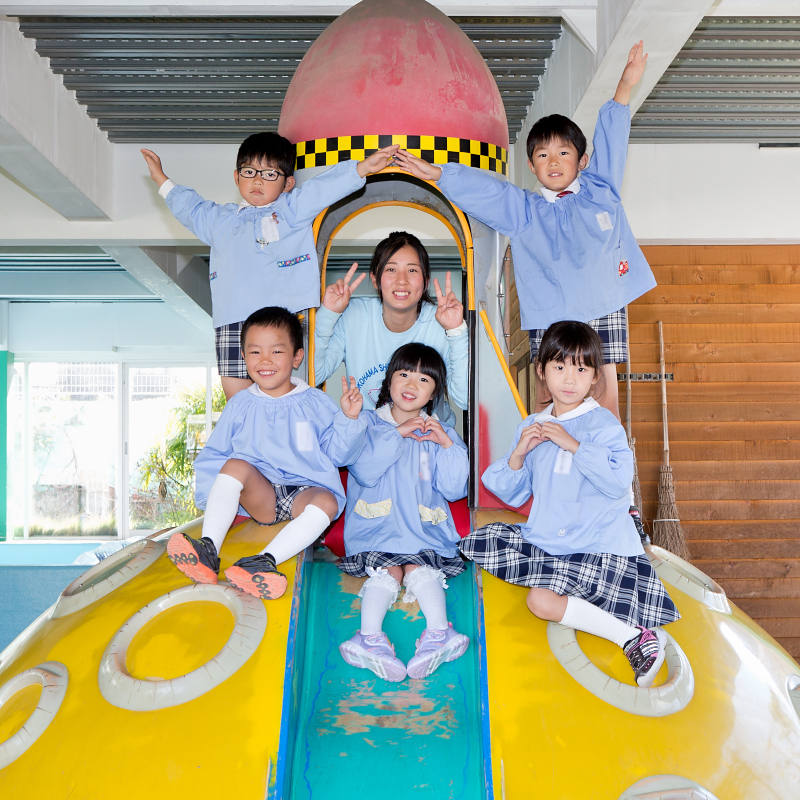 横浜昭和幼稚園 緑の芝生で元気いっぱいに遊べる横浜市の幼稚園